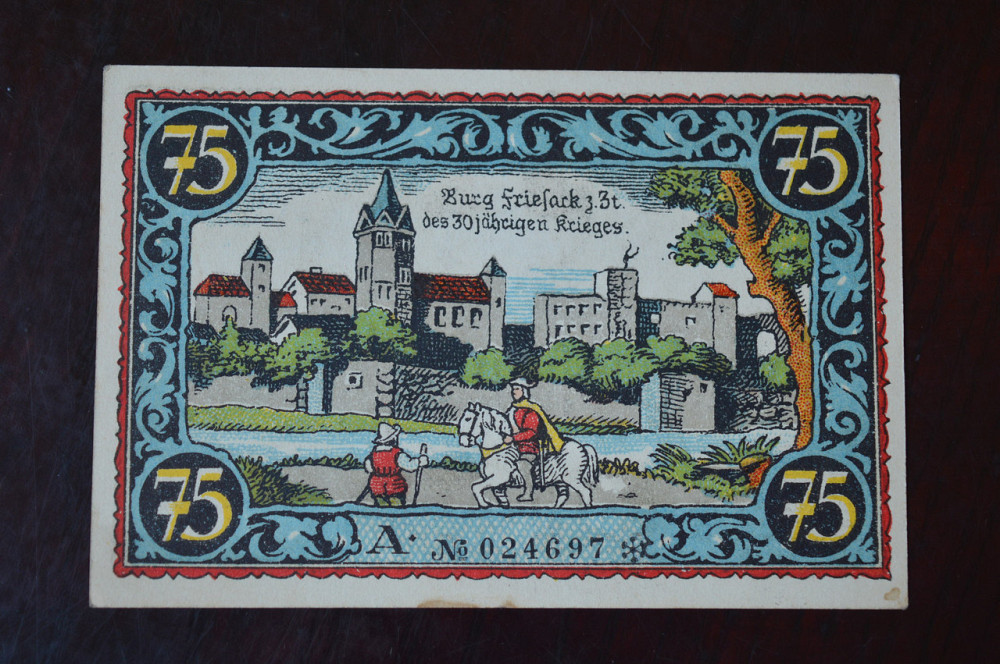 Германия. Нотгельд. 75Pf ( 8 ) Полтава - изображение 1