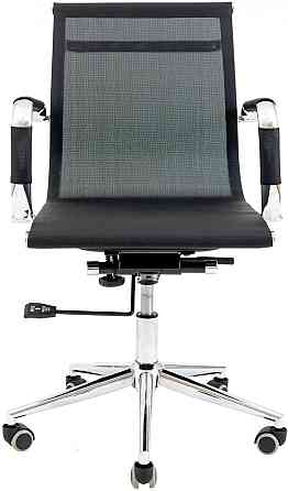 Офісне Крісло Керівника Richman Koln LB Хром Deep Tilt M1 Чорний Київ