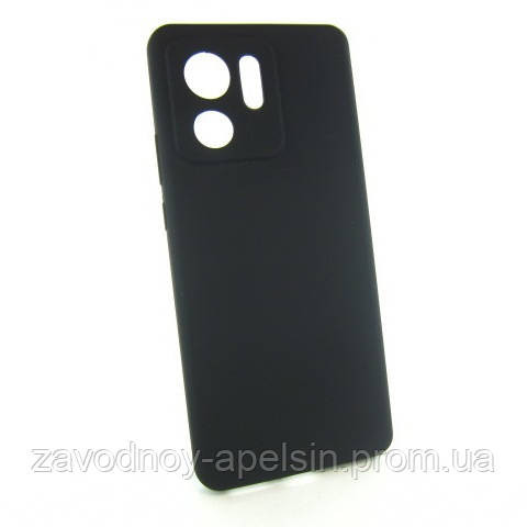 Motorola Moto Edge 40 Силіконовий чохол Захист камери (чорний) Одеса - фото 1