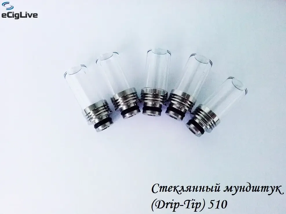 Скляний мундштук (Drip Tip) 510 Київ - фото 3
