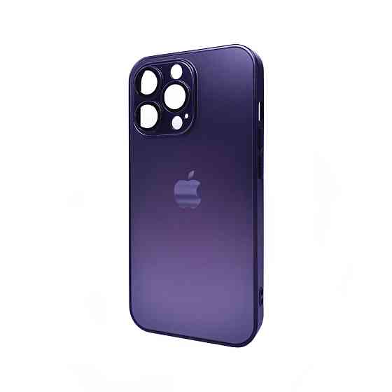 Чохол для смартфона AG Glass Matt Frame Color Logo for Apple iPhone 11 Pro Deep Purple Киев