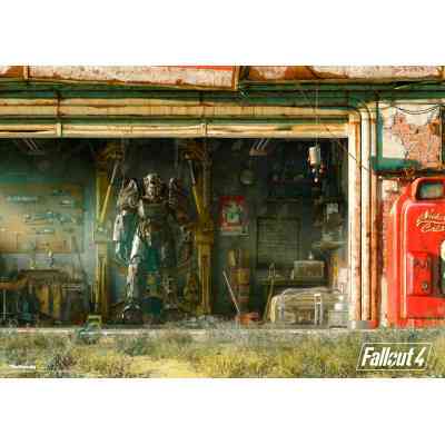 Пазл GoodLoot Fallout 4 Garage 1000 елементів (5908305231509) Вінниця