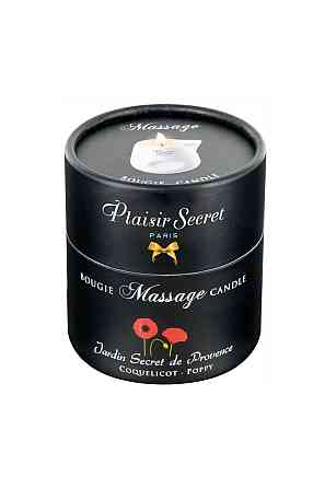 Ароматическая массажная свеча Secret Pleasure POPPY MASSAGE CANDLE 80ML Sex Aura Киев