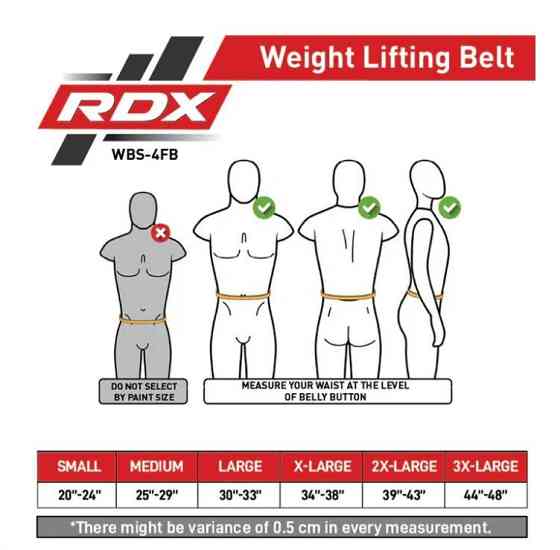 Пояс для важкої атлетики RDX Leather Full Black 2XL Київ