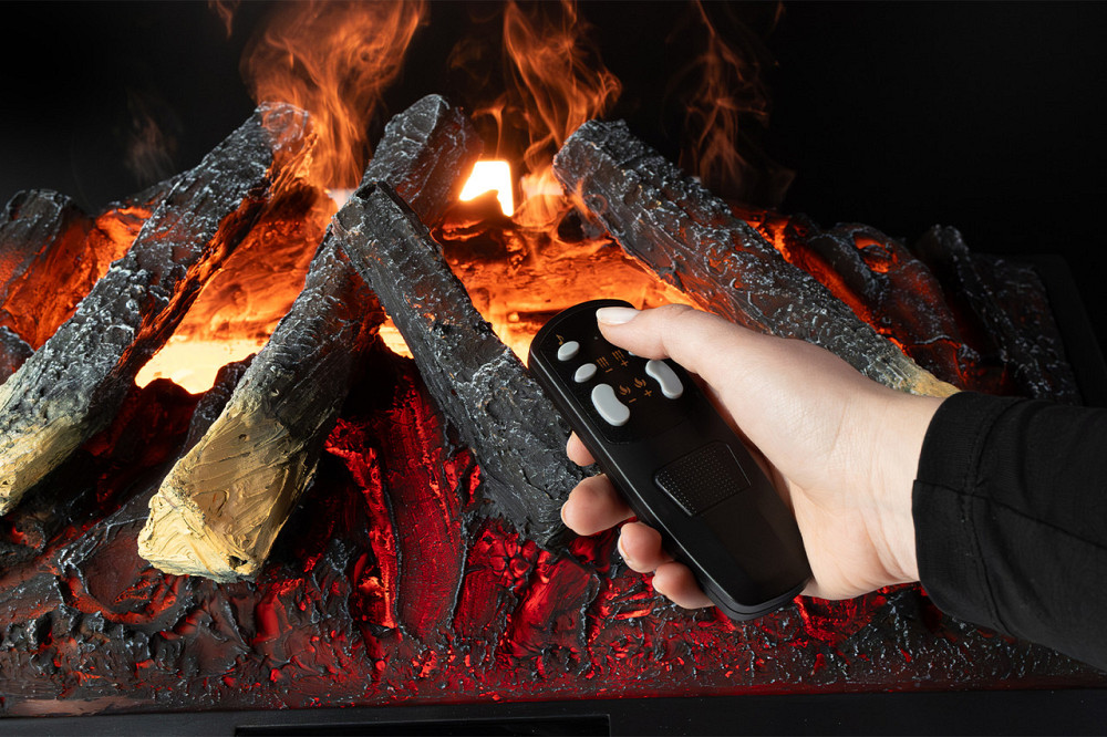 Электрокамин паровой Royal 3D Inferno LED с настоящим 3D эффектом пламени, дровами и звуком Львов - изображение 5