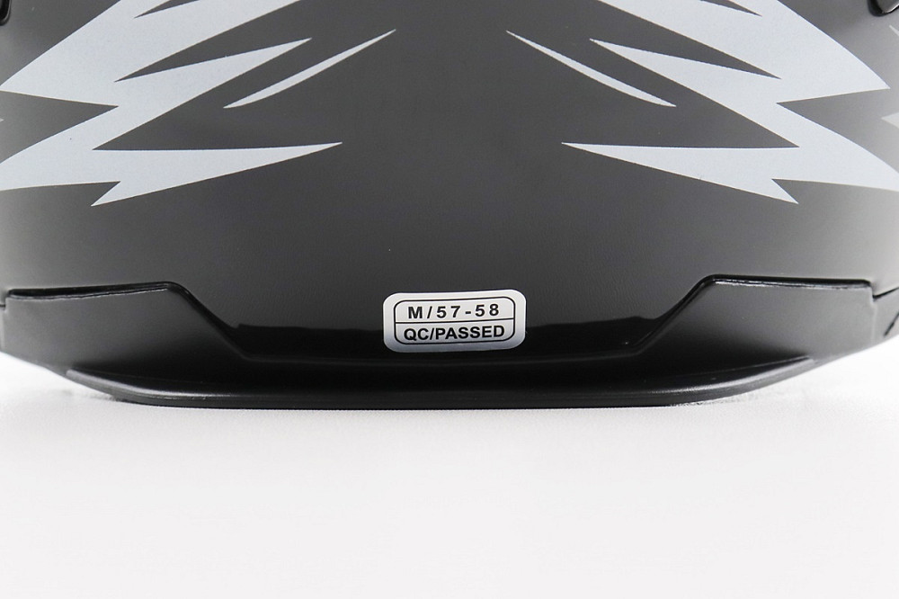 Шолом інтеграл, закритий+окуляри BLD-М61 М (57-58см), ЧОРНО-СІРИЙ "Buffalo" Киев - изображение 8