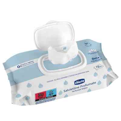 Дитячі вологі серветки Chicco м`які очищаючі, 72 шт. (12050.00) Вінниця