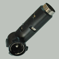 Перехідник автомагнітоли кутовий, корпус пластик Полтава - фото 1