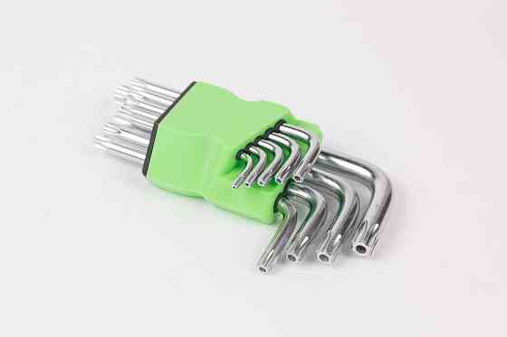 Набор ключей TORX Г-образных, 9пр.(Т10,15,20,25,27,30,40,45,50),в блистере P010K Одесса