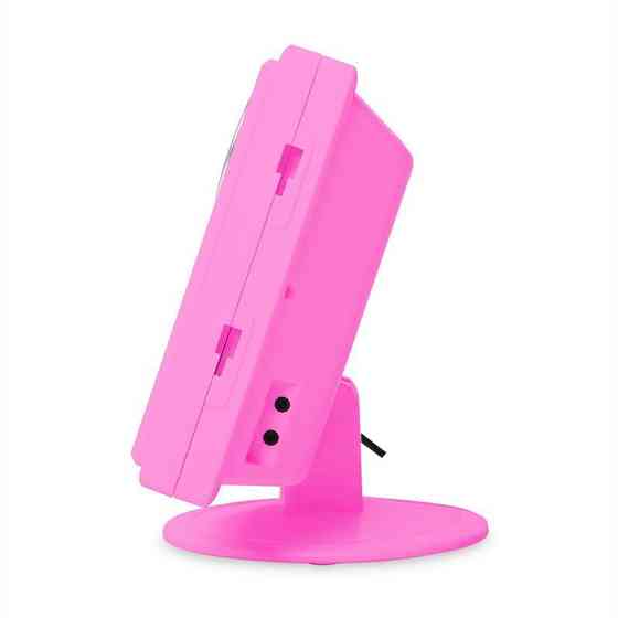 Стереосистема V-12 USB SD CD MP3 AUX FM рожевий Рожевий (Німеччина, читати опис) Рівне
