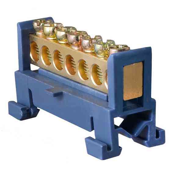 Нульова шина на планці 7 отв. Харків