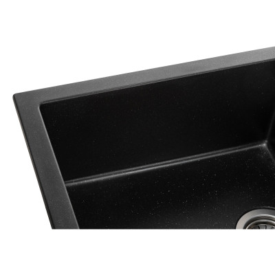 Мийка кухонна GRANADO MORA black shine (gr2601) Вінниця - фото 4