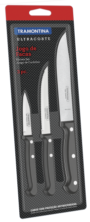 Набор ножей TRAMONTINA ULTRACORTE, 3 предмета (6275382) Киев