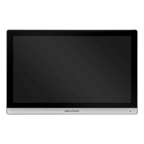 IP-відеодомофон Hikvision DS-KH6350-TE1 чорний із сріблястим Харків