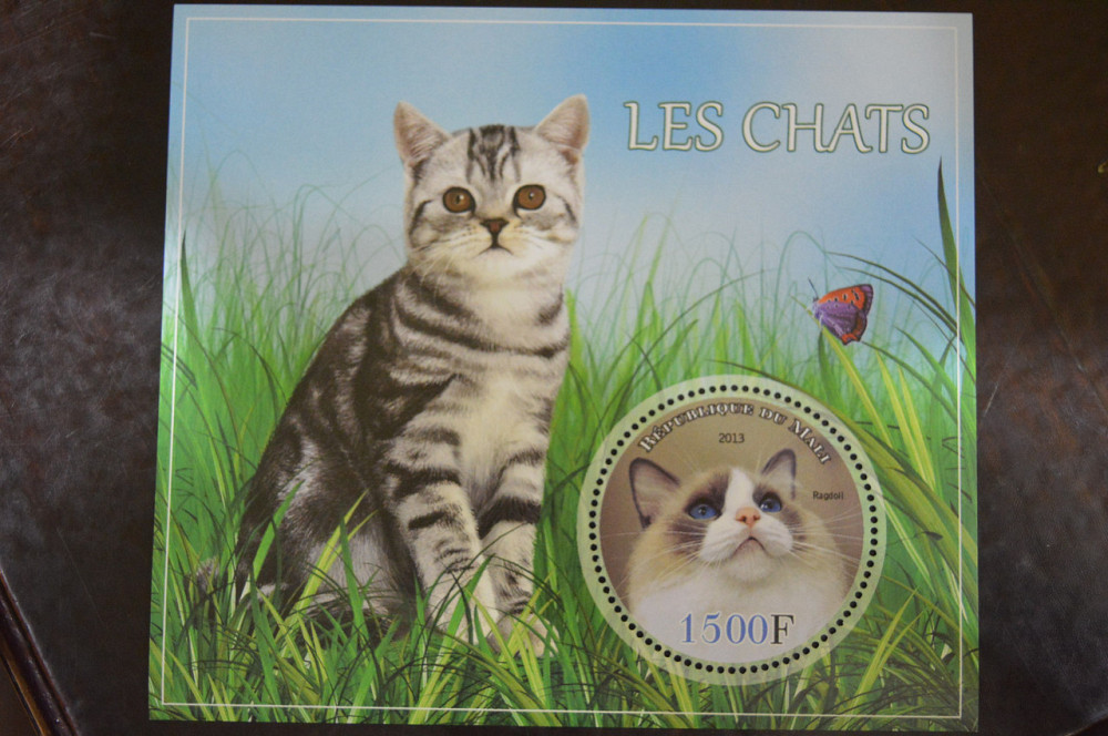 Малі. Марки. Фауна. Блок. 2015 рік (В-3) Полтава - фото 1