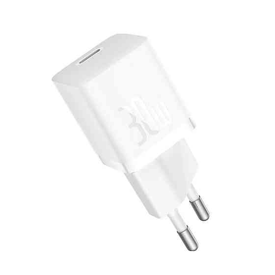 Мережевий зарядний пристрій Baseus GaN5 Fast Charger 1C 30W EU White CCGN070502 Одеса