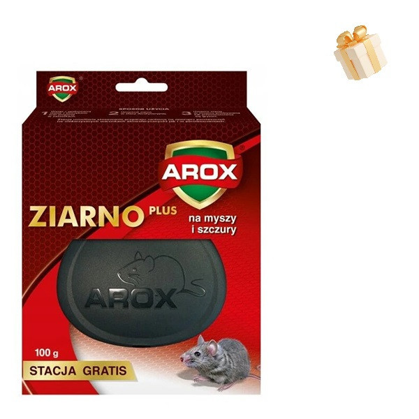 Ловушка грызунов Arox (контейнер + яд, 100 г) Днепр - изображение 1