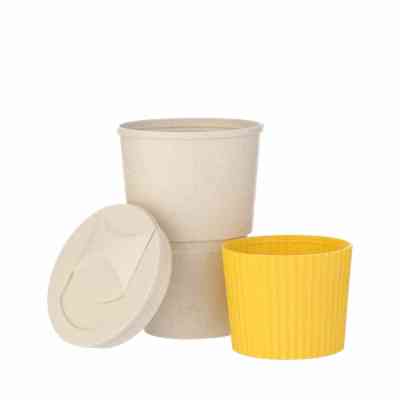 Термокружка Line Art Salta 350 мл жовтий (60023219-05) Вінниця