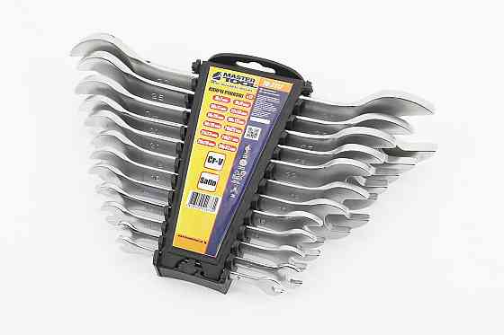 Набір ключів ріжкових 12шт (6х7/8х9/10х11/12х13/14х15/16х17/18х19/20х22/21х23/24х27/25х28/30х32) "пластиковий тримач" 70-2112 Київ