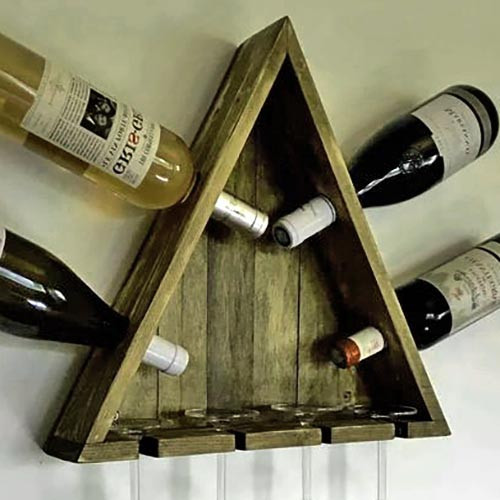 Настінна винна полиця "Токай" мускат Миколаїв - фото 1