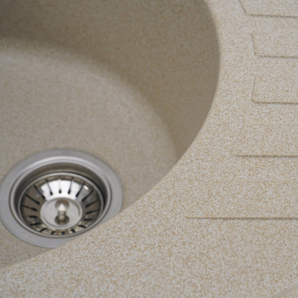 VALESO Гранітна мийка для кухні VALESO SOUL 6250 матова Сафарі Киев - изображение 3