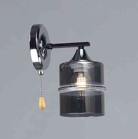 VALESO Бра з одним плафоном K2286/1W (Чорний+Хром) Коломия