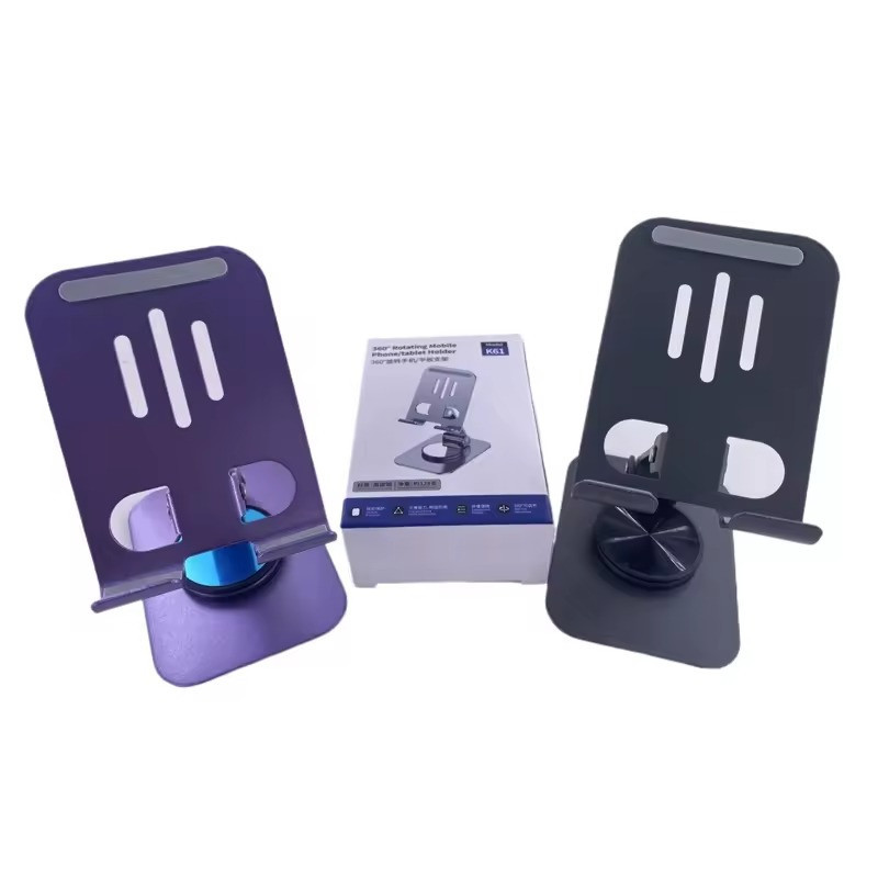 Подставка-держатель настольная под телефон JH008,складная, черная Каменец-Подольский - изображение 2