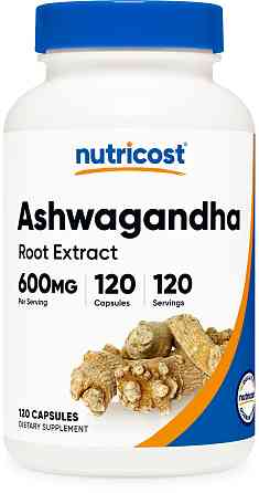 Ashwagandha Root Extract, 600 mg, 120 Capsules Луцьк