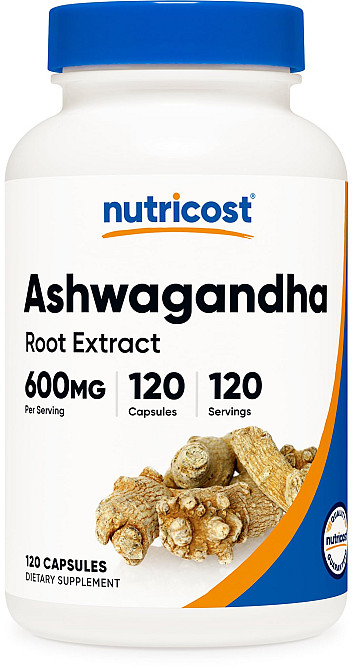 Ashwagandha Root Extract, 600 mg, 120 Capsules Луцк - изображение 1