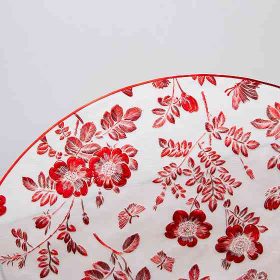 Yiwu Килимок для сервірування столу Flowers 38 см, червоне золото HP-36327-12R Коломыя