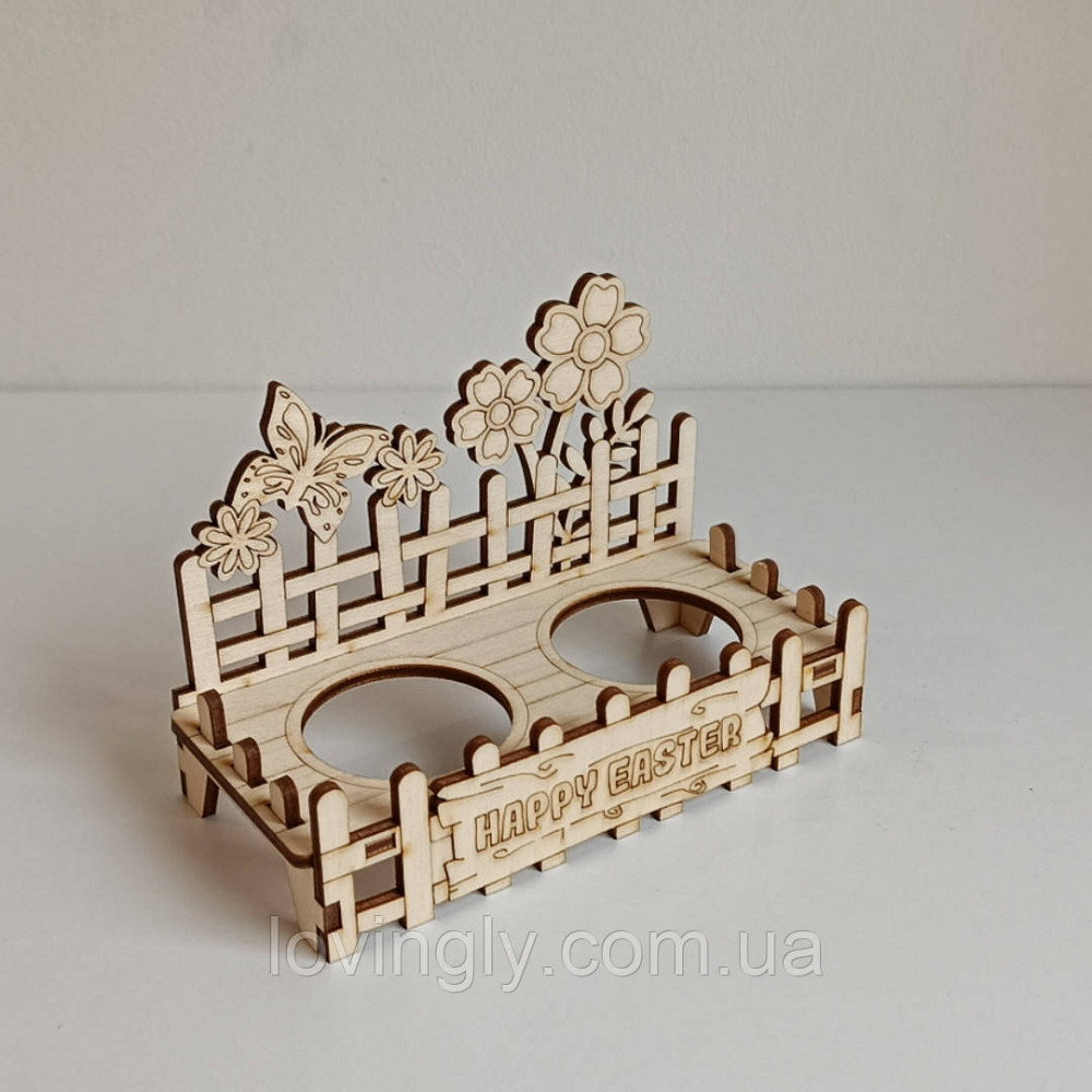 Декоративная подставка под пасхальные яйца 14*10см Ирпень - изображение 2