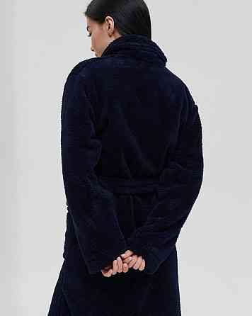 Теплий однотонний жіночий халат Nicoletta Queen — Велюрсофт 94118 Київ