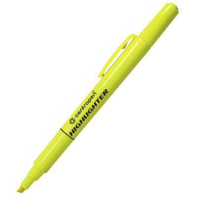 Маркер Centropen Fax 8722 1-4 мм, chisel tip, yellow (8722/05) Винница - изображение 1