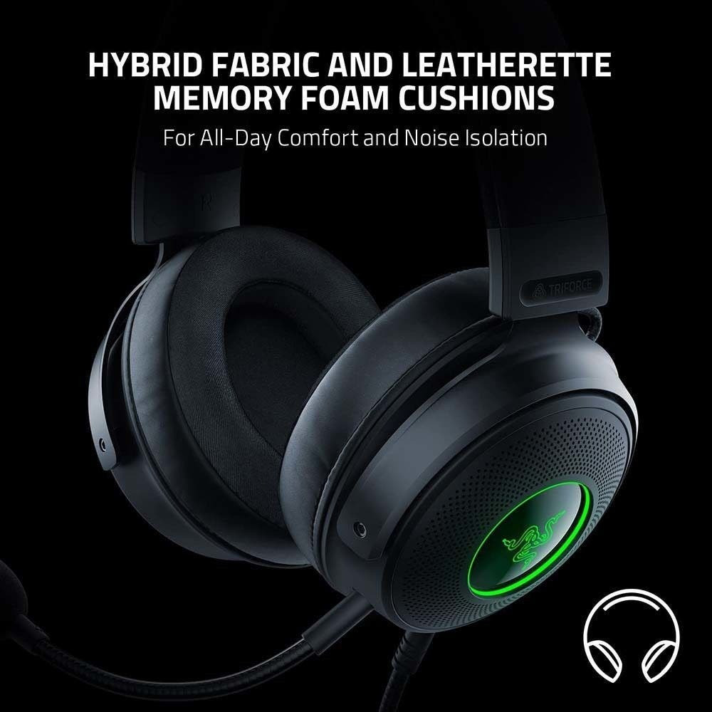 Гарнітура Razer Kraken V3 X USB (RZ04-03750300-R3M1) Чорний Харьков - изображение 9