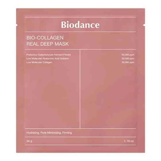 Маска гидрогелевая ночная с коллагеном Bio-Collagen Real Deep Mask Biodance 1 шт Винница