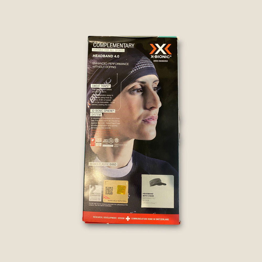 Пов'язка X-bionic Fennec 4.0 Headband With Visor 1 (р) Запоріжжя - фото 2