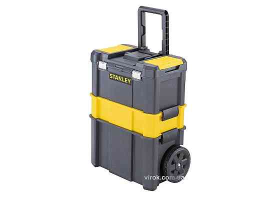 Ящик розкладний 3в 1 для інструментів STANLEY на 2-х колесах, 476 х 208 х 630 мм Одеса