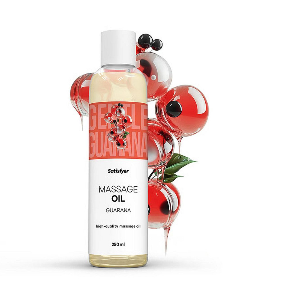 Розпродаж!!! Масажна олія Satisfyer Massage Oil Guarana 250 мл (термін 30.04.2027) Sex Aura Київ - фото 2