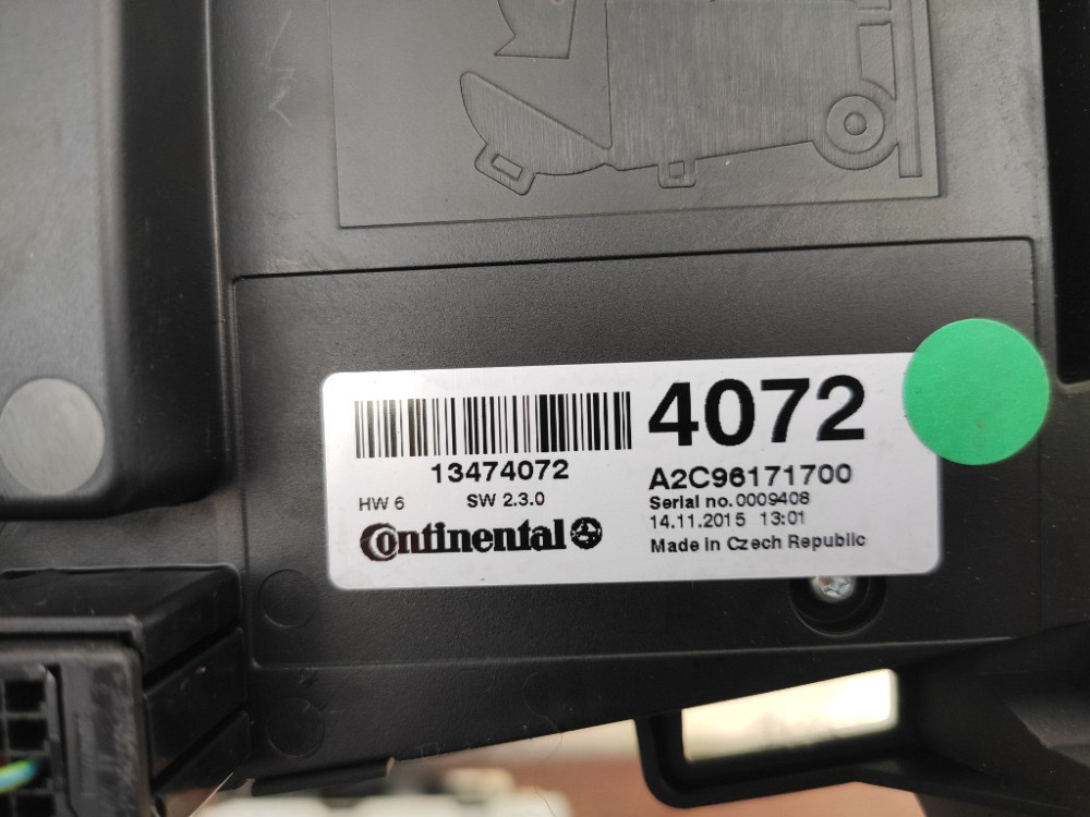 Автомагнітола CD400 Plus Opel Zafira C 2012-2019 (39019098) Ковель - изображение 4