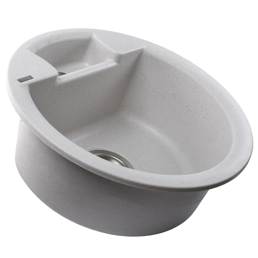 Гранітна мийка Globus Lux GURON перлина 480мм (000008100) Київ - фото 2