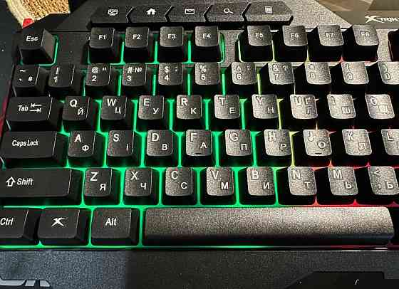 Набір ігрової клавіатури, миша, гарнітура та килимок XTRIKE ME CMX-415. Харків