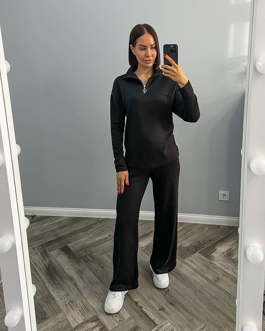 Женский повседневный костюм двойная двухсторонняя ангора Одесса - изображение 1