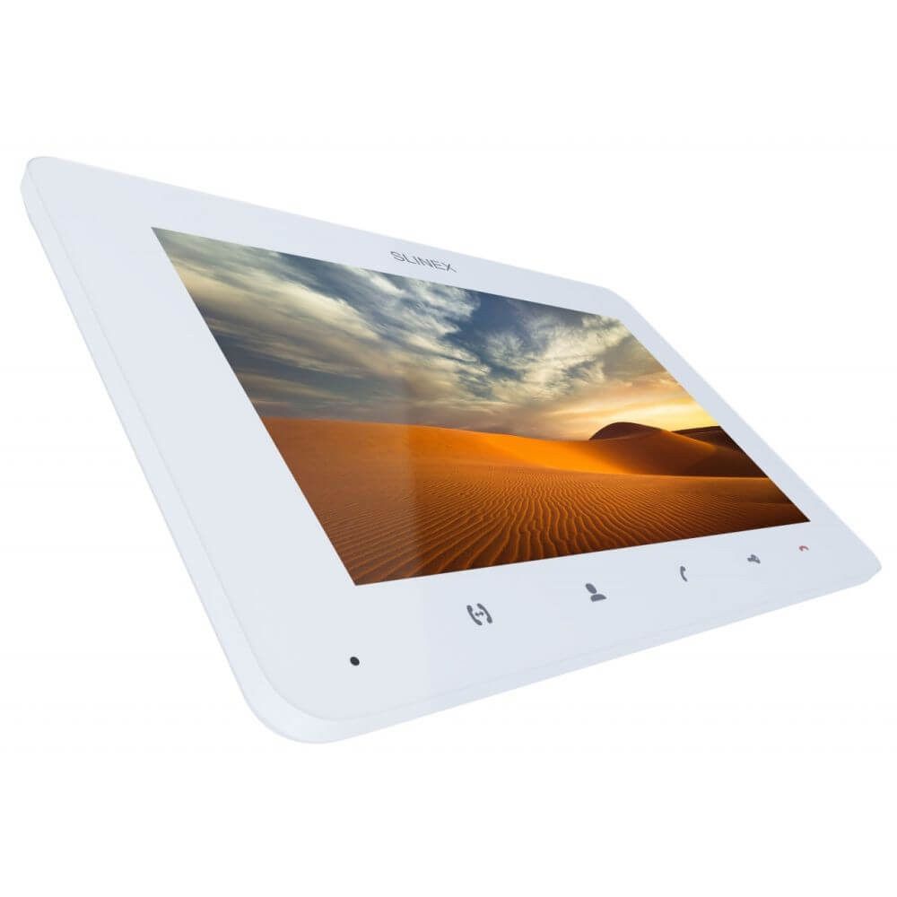 Відеодомофон 7" Slinex SM-07MHD white з детектором руху і записом відео Київ - фото 3