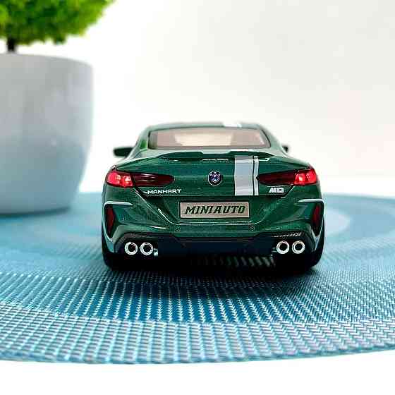 Машинка металева Авто Експерт BMW M8 1:32 відчиняються двері та багажник Зелена (LF-04412) Чернігів