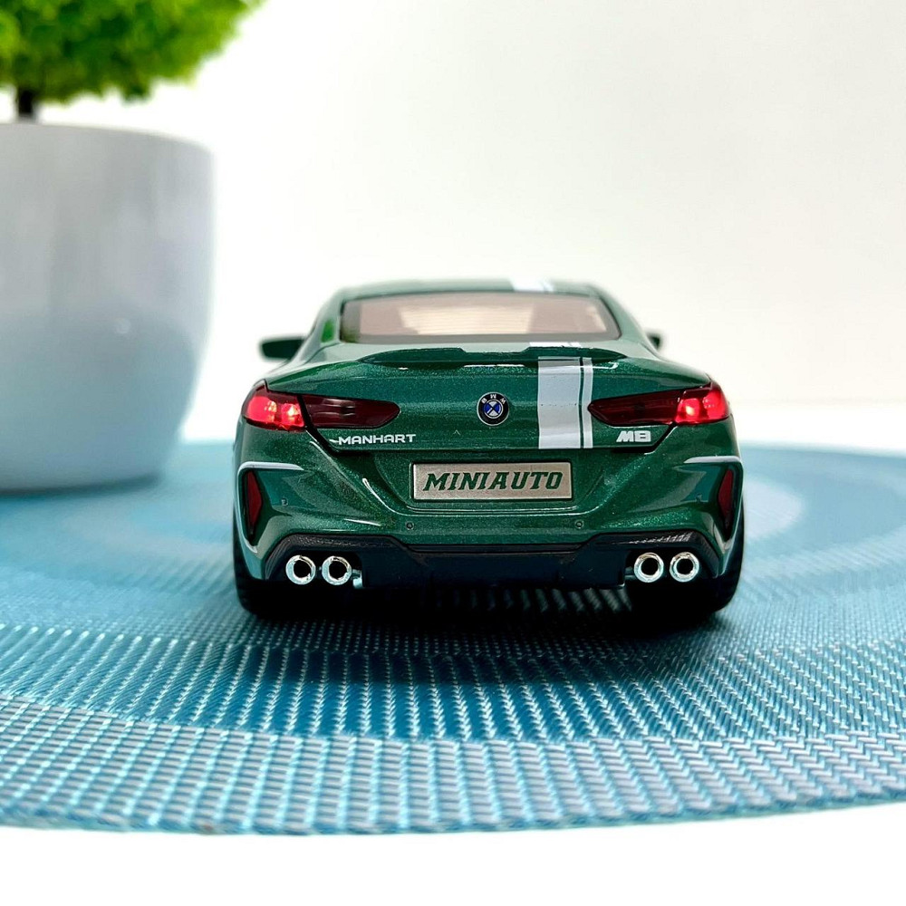 Машинка металева Авто Експерт BMW M8 1:32 відчиняються двері та багажник Зелена (LF-04412) Чернігів - фото 3