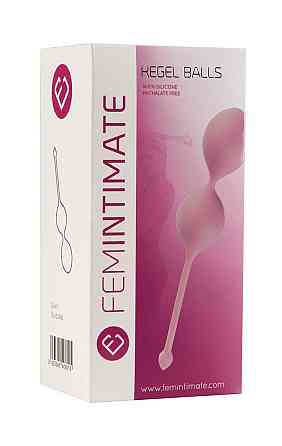 Вагинальные шарики Femintimate Kegel Balls, диаметр 3,5 см, масса 77 г Sex Aura Киев