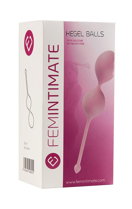Вагинальные шарики Femintimate Kegel Balls, диаметр 3,5 см, масса 77 г Sex Aura Киев - изображение 2