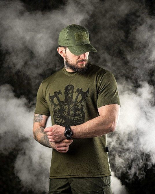 Тактична футболка Oblivion страху немає oliva ДЛ6590 Одесса - изображение 3