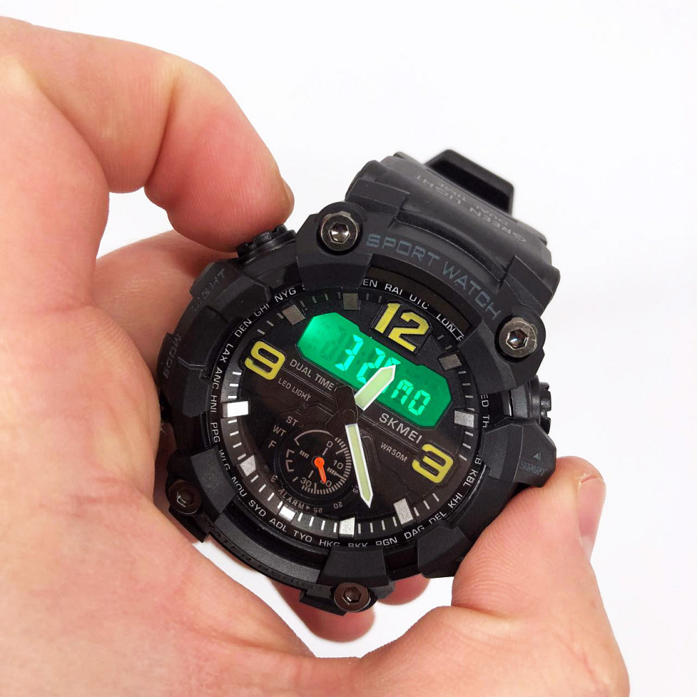 Водонепроницаемые наручные часы для военных спорта SKMEI, Модные спортивные часы для активного отдыха ZS-20 Львов - изображение 12