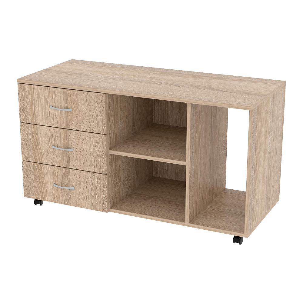 Тумба офисная ТМО-3, Дуб Сонома, 1100/480/620 Львов - изображение 1